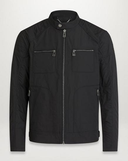 Veste Légère Belstaff Homme Weybridge Noir Soldes RL8102653